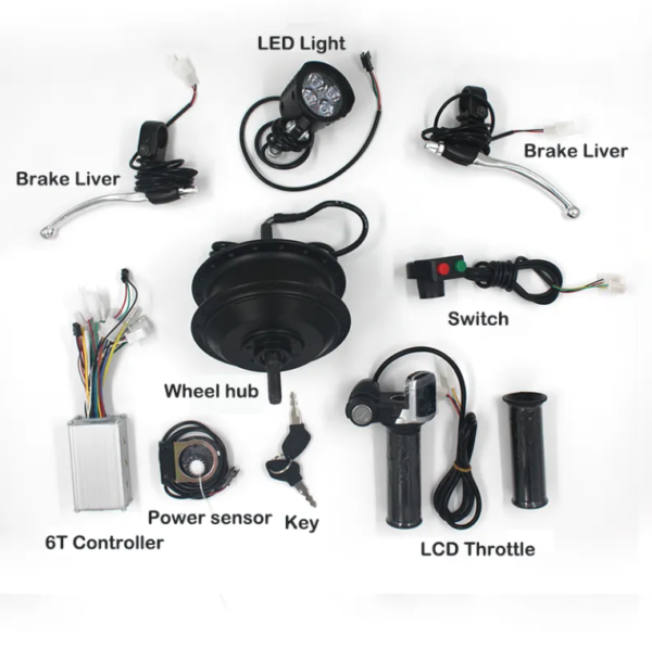 Hub Motor E Bike Conversion Kit