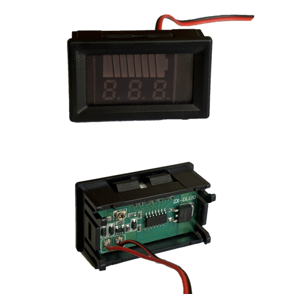 Battery Charge Level Indicator 4 12V 24V 36V 48V 60V Non-Waterproof Battery Charge Level Indicator